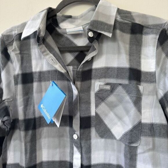 NWT Women's Columbia Simply Put II Flannel Shirt M - Picture 5 of 9